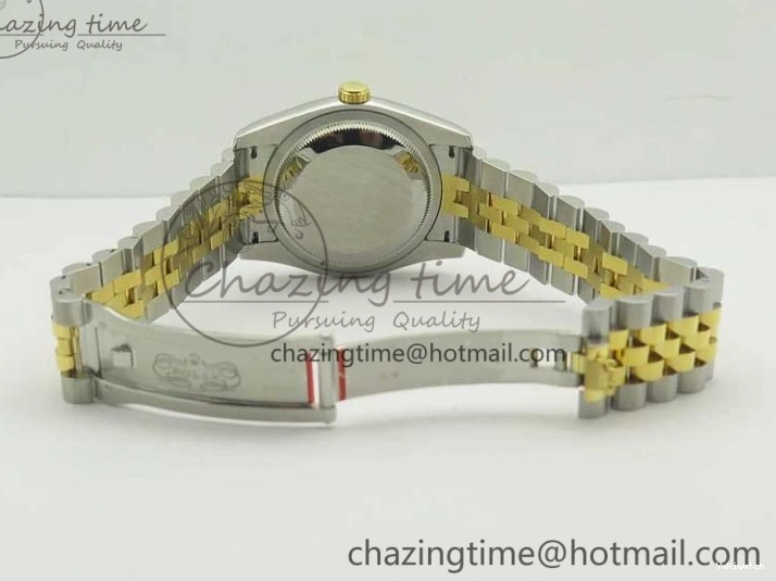 YG Stick Silver Bracelet on SS 126233 Markers ARF Jubilee Dial SS DateJust Best Edition 36 YG 1:1 SH3135 0505